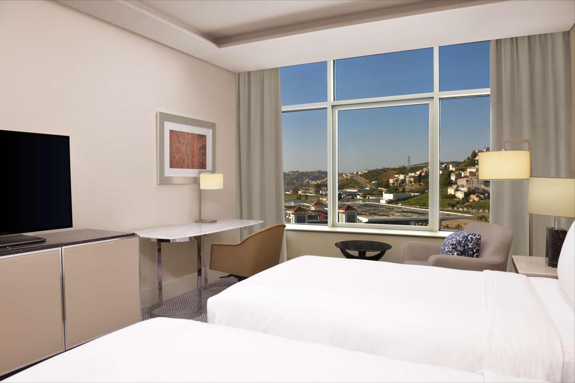 Hilton Tanger City Center Екстериор снимка A guest room at the hotel