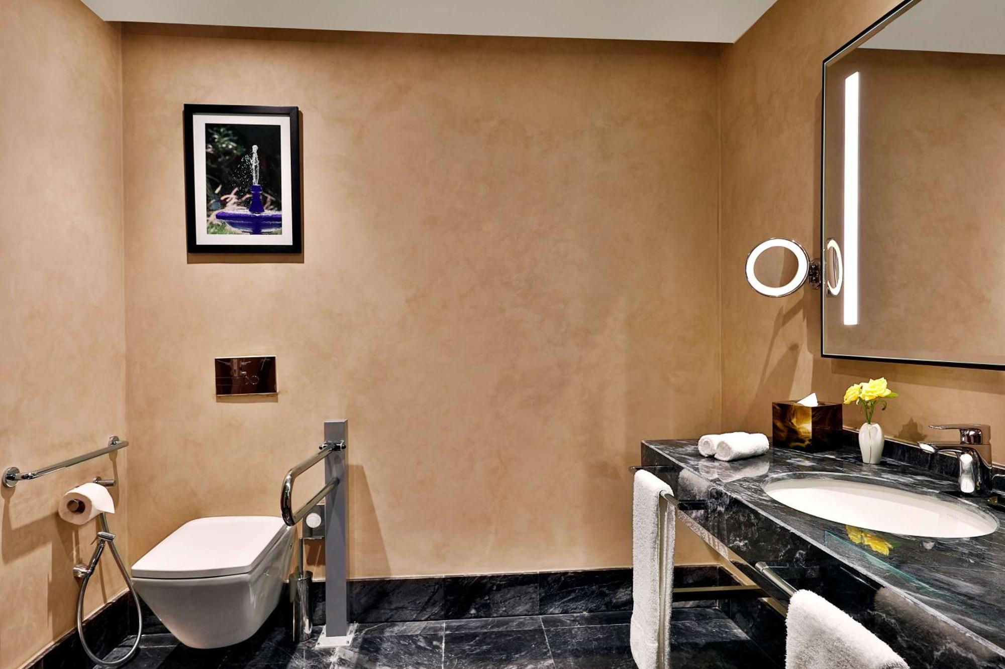 Hilton Tanger City Center Екстериор снимка A bathroom at the Taj Mahal Palace, Mumbai