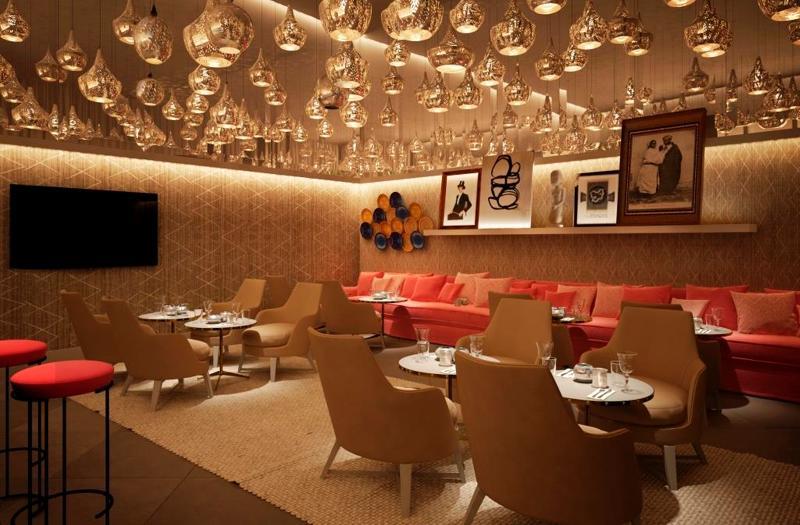 Hilton Tanger City Center Екстериор снимка The interior of the lounge