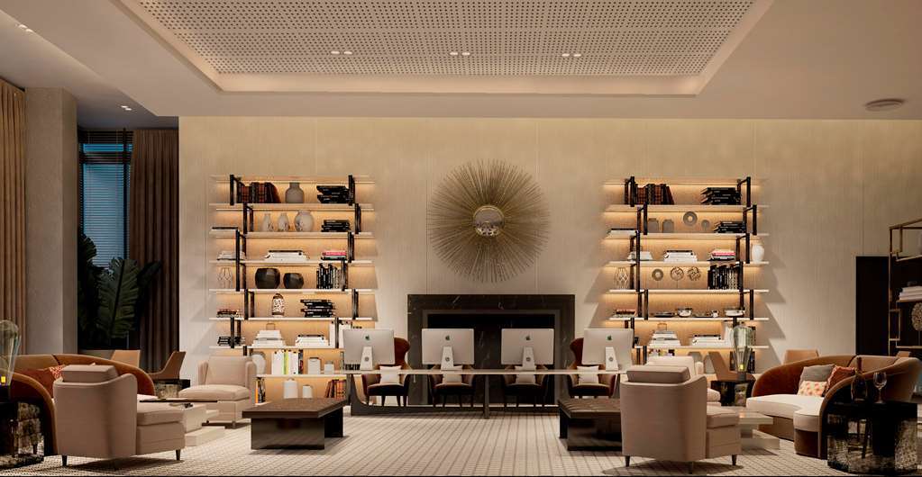 Hilton Tanger City Center Интериор снимка Library